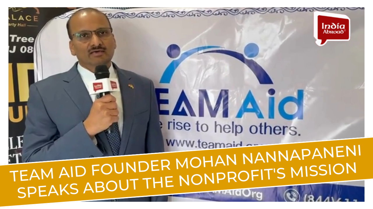 TEAM Aid Founder Mohan Nannapaneni speaks about the  nonprofit's mission